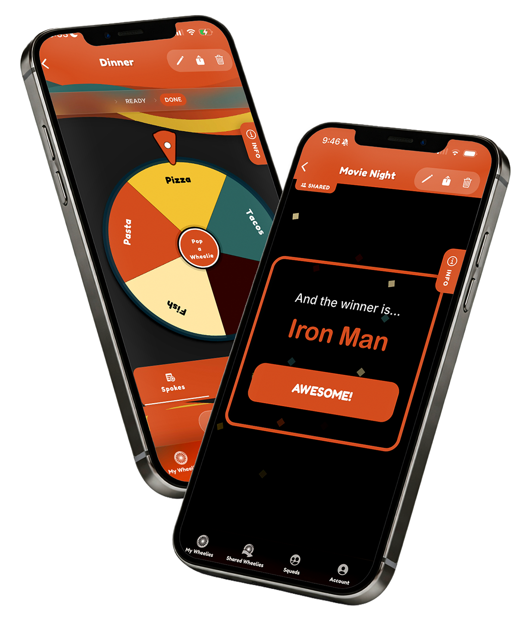 Wheelie app screenshot